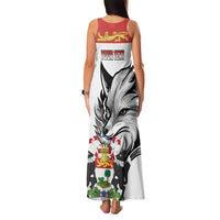 Personalized Canada Prince Edward Island Province Family Matching Tank Maxi Dress and Hawaiian Shirt Silver Fox Parva sub ingenti