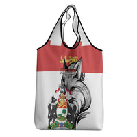 Canada Prince Edward Island Province Grocery Bag Silver Fox Parva sub ingenti