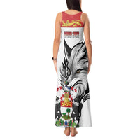 Personalized Canada Prince Edward Island Province Tank Maxi Dress Silver Fox Parva sub ingenti