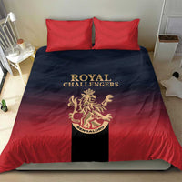 Bengaluru 2025 Cricket Royal Challengers Bedding Set Lions Play Bold