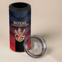 Custom Bengaluru 2025 Cricket Royal Challengers 4 in 1 Can Cooler Tumbler Lions Play Bold