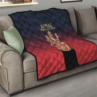 Bengaluru 2025 Cricket Royal Challengers Quilt Lions Play Bold