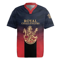 Custom Bengaluru 2025 Cricket Royal Challengers Rugby Jersey Lions Play Bold