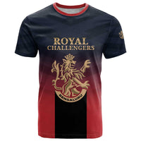 Custom Bengaluru 2025 Cricket Royal Challengers T Shirt Lions Play Bold