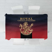 Bengaluru 2025 Cricket Royal Challengers Tablecloth Lions Play Bold