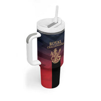 Custom Bengaluru 2025 Cricket Royal Challengers Tumbler With Handle Lions Play Bold