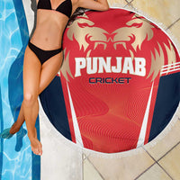 Punjab 2025 Cricket Lion Kings Beach Blanket Jazba Hai Punjabi
