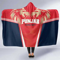 Punjab 2025 Cricket Lion Kings Hooded Blanket Jazba Hai Punjabi