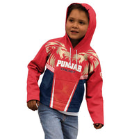 Custom Punjab 2025 Cricket Lion Kings Kid Hoodie Jazba Hai Punjabi