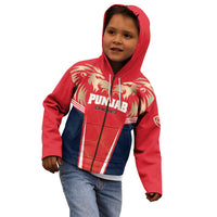 Custom Punjab 2025 Cricket Lion Kings Kid Hoodie Jazba Hai Punjabi