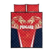 Punjab 2025 Cricket Lion Kings Quilt Bed Set Jazba Hai Punjabi