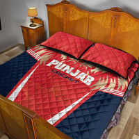 Punjab 2025 Cricket Lion Kings Quilt Bed Set Jazba Hai Punjabi
