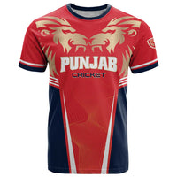 Custom Punjab 2025 Cricket Lion Kings T Shirt Jazba Hai Punjabi