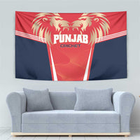 Punjab 2025 Cricket Lion Kings Tapestry Jazba Hai Punjabi