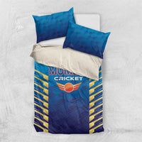 Mumbai 2025 Cricket Indians Bedding Set Aali Re Play Like Mumbai