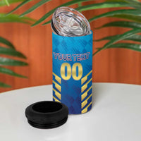 Custom Mumbai 2025 Cricket Indians 4 in 1 Can Cooler Tumbler Aali Re Play Like Mumbai