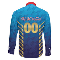 Custom Mumbai 2025 Cricket Indians Family Matching Long Sleeve Bodycon Dress and Hawaiian Shirt Aali Re Play Like Mumbai