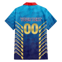 Custom Mumbai 2025 Cricket Indians Family Matching Short Sleeve Bodycon Dress and Hawaiian Shirt Aali Re Play Like Mumbai
