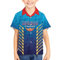 Custom Mumbai 2025 Cricket Indians Hawaiian Shirt Aali Re Play Like Mumbai