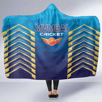 Mumbai 2025 Cricket Indians Hooded Blanket Aali Re Play Like Mumbai