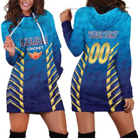 Custom Mumbai 2025 Cricket Indians Hoodie Dress Aali Re Play Like Mumbai