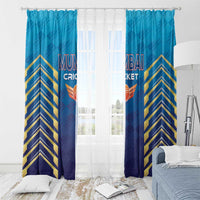 Mumbai 2025 Cricket Indians Window Curtain Aali Re Play Like Mumbai