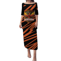 Custom Hyderabad 2025 Cricket Sunrisers Puletasi Orange Army Play With Fire