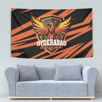 Hyderabad 2025 Cricket Sunrisers Tapestry Orange Army Play With Fire