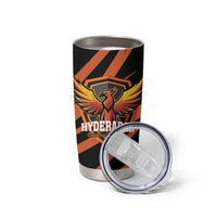 Custom Hyderabad 2025 Cricket Sunrisers Tumbler Cup Orange Army Play With Fire