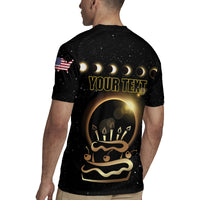 Personalized Total Solar Eclipse 2024 Rugby Jersey My Birthday Present From The Universe - Wonder Print Shop