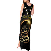 Personalized Total Solar Eclipse 2024 Tank Maxi Dress My Birthday Present From The Universe - Wonder Print Shop