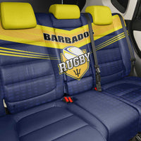 Barbados Rugby Back Car Seat Cover Team Barbados Trident Go Champions