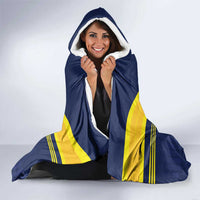 Barbados Rugby Hooded Blanket Team Barbados Trident Go Champions