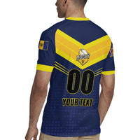 Custom Barbados Rugby Rugby Jersey Team Barbados Trident Go Champions