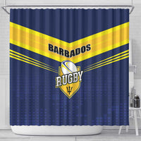 Barbados Rugby Shower Curtain Team Barbados Trident Go Champions
