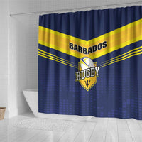 Barbados Rugby Shower Curtain Team Barbados Trident Go Champions