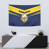 Barbados Rugby Tapestry Team Barbados Trident Go Champions