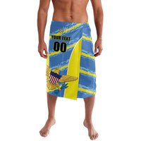 Custom US Virgin Islands Soccer Lavalava Team Dashing Eagles Come On