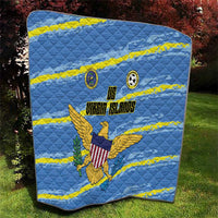 US Virgin Islands Soccer Quilt Team Dashing Eagles Come On