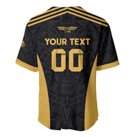 Custom Football 2025 Mexico Baseball Jersey Special Gold Edition