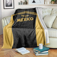 Football 2025 Mexico Blanket Special Gold Edition