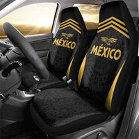 Football 2025 Mexico Car Seat Cover Special Gold Edition