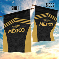 Football 2025 Mexico Garden Flag Special Gold Edition