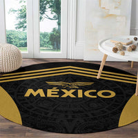 Football 2025 Mexico Round Carpet Special Gold Edition