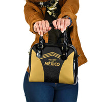 Football 2025 Mexico Shoulder Handbag Special Gold Edition