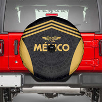 Football 2025 Mexico Spare Tire Cover Special Gold Edition