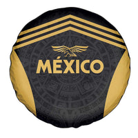 Football 2025 Mexico Spare Tire Cover Special Gold Edition