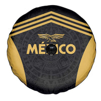 Football 2025 Mexico Spare Tire Cover Special Gold Edition