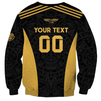 Custom Football 2025 Mexico Sweatshirt Special Gold Edition