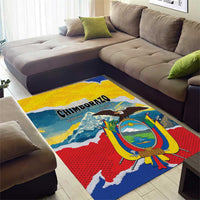 Ecuador Chimborazo Mountain Area Rug La Sultana de Los Andes